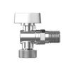 Polished Chrome Zinc Alloy Corner Valve Faucet for Plumbing with For Durable Construction and Easy Installation