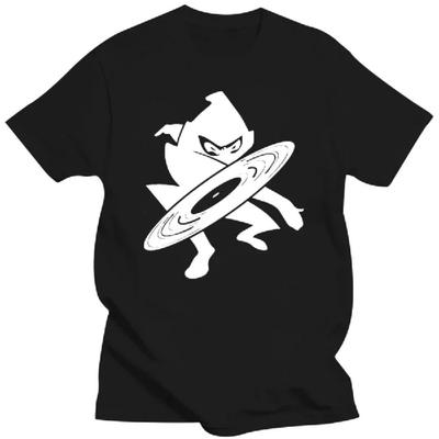 Male Harajuku Top Fitness Brand Clothing T Shirt Mans New NINJA TUNE London Records Music Logo Men's Black T-Shirt