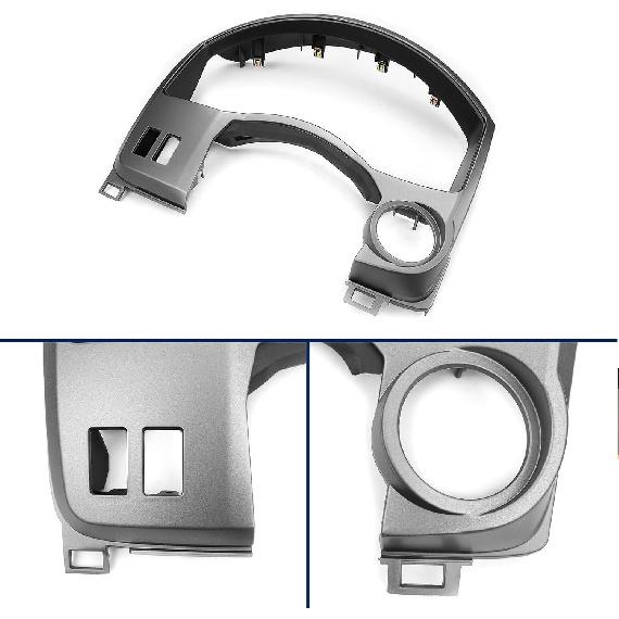 Trument Cluster Dash Panel Gauge Cover Bezel Trim Compatible With Nissan Titan, Armada 2004 2005 2006 Replace 68240-7S000