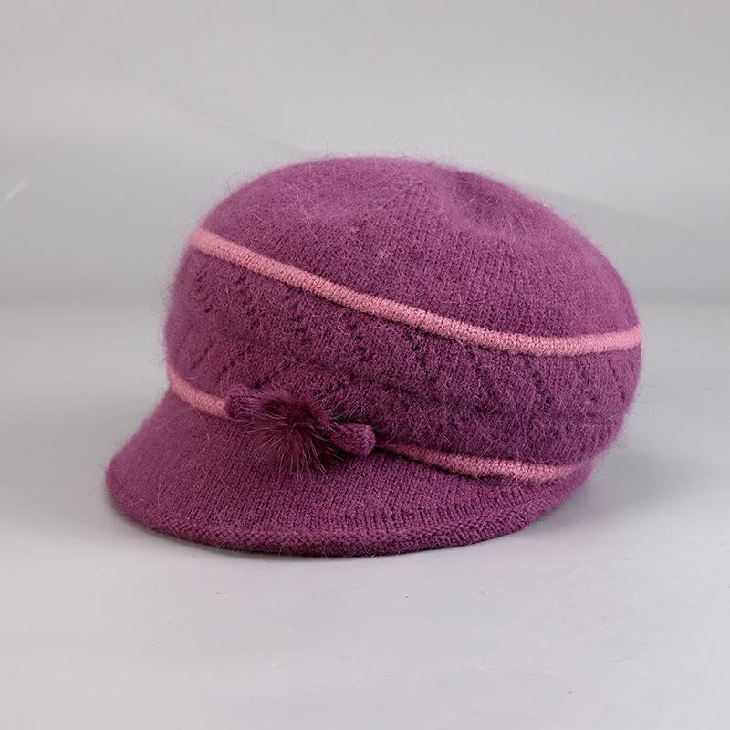 

Женские перчатки для активного отдыха 1 комплект, перчатки для шапки, шарфа, не вызывающие аллергию, удобные толстые перчатки для мамы, шарфа, варежки для повседневного ношения One Size фиолетовый