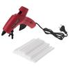 25 Stück Heißschmelz-Klebestifte Weiß Hohe Viskosität 7mm Für DIY Bastelspielzeug Reparaturwerkzeug Top-Angebot