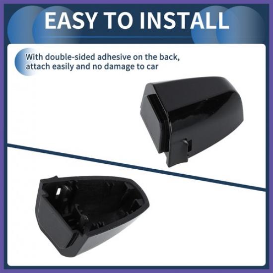 Door Handle Cover Front Left No.51217396541 for BM W X1 X2 X5 15-18 Black