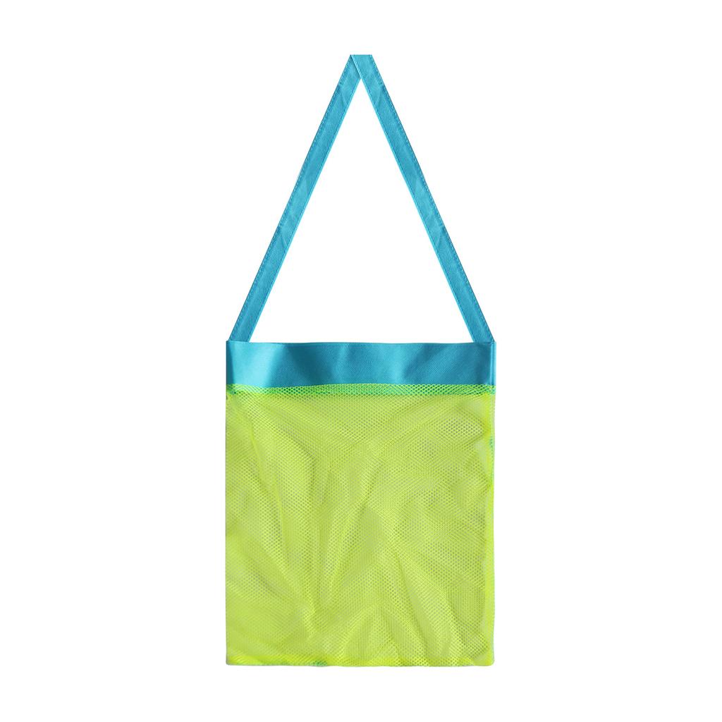 Beach Bag Portable Mesh Children's Toys Quick Storage Bag Travel Folding Storage Bag Outdoor Finishing Mesh Bag