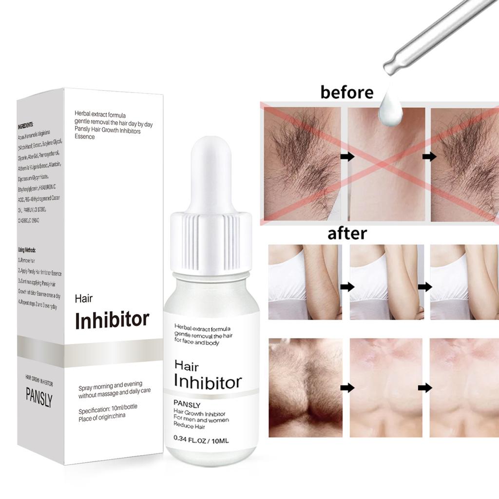 PANSLY Post-Hair Removal Serum – Soothes & Nourishes Skin, Helps Minimize Regrowth, 30ml