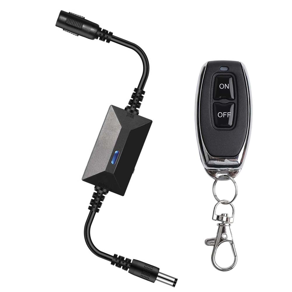 230*26*16mm DC Power Switch 433MHz Receiver 3.6V To 24V Input 50m Transmission Distance Compact Design For Fans