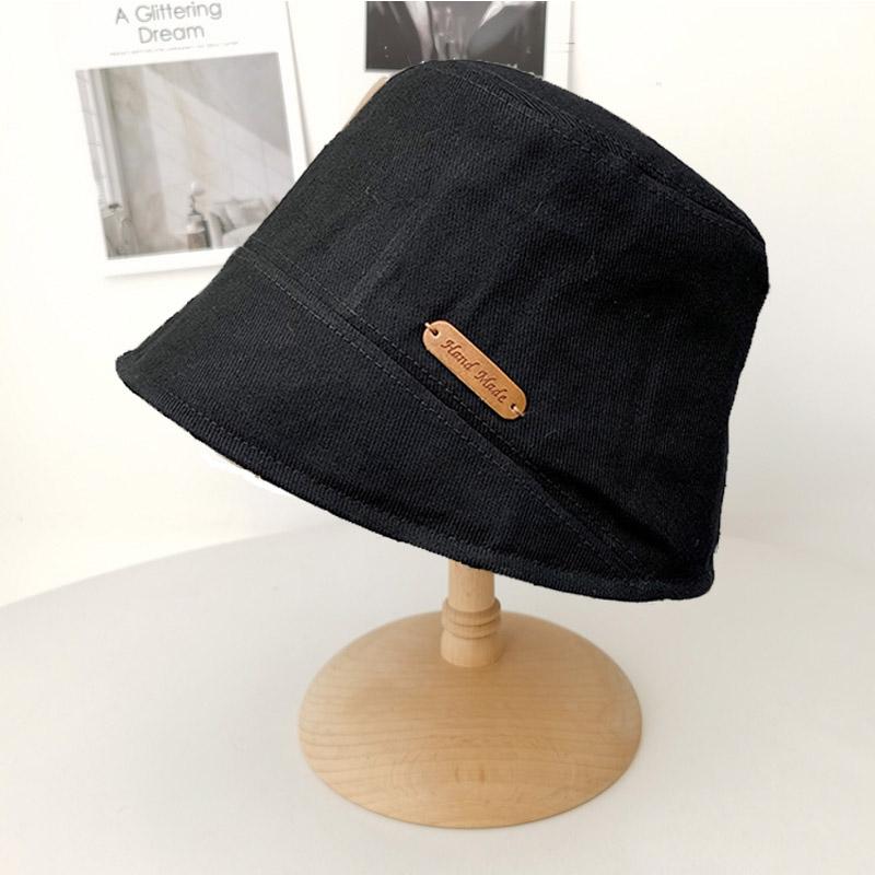 Summer Women Bucket Cap Korean Ins Solid Color Fisherman Cap Outdoor  Wide-brim Female Panama Hats Beach Sun Visor Caps