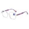 Oversize Frame Reading Glasses Anti Blue Light Presbyopia Transparent Women'S Reading Eyeglasses Hyperopia For Men +1.0 To +4.0