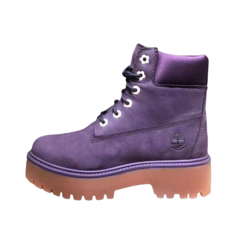 

Timberland Comfortable Short Martin Boots Women boots Purple A2H3C-EJJ 37