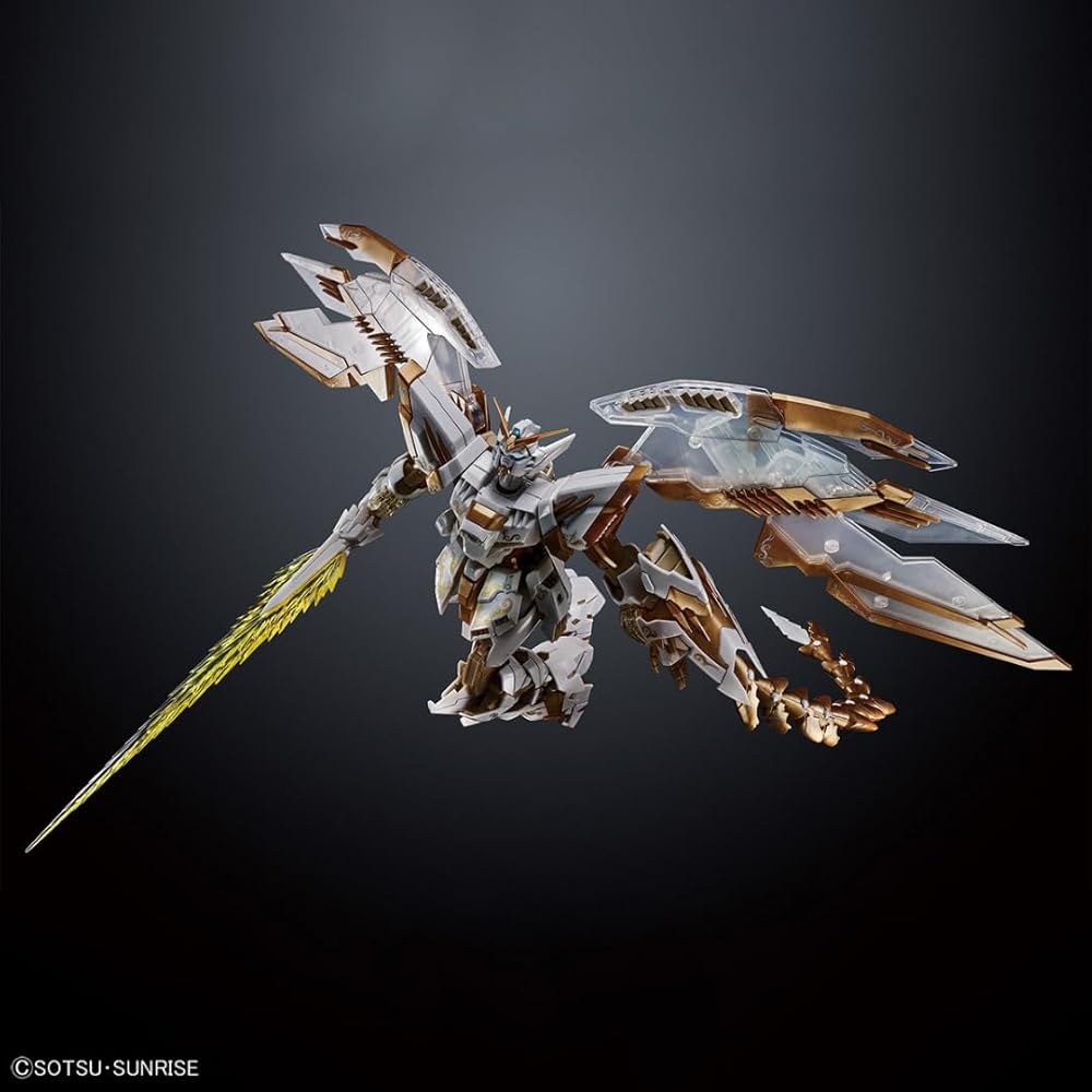 MG Gundam Epion EW Cross Contrast Colors Clear White Pre-painted Plastic Model 1/100 Scale