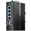 Huigu Industrial POE Fiber Optic Transceiver Switch HG800 Series