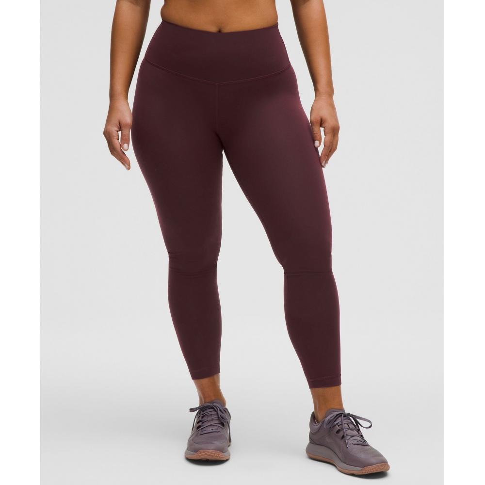

Lululemon Wunder Train Contour Fit High Rise Tight 25 Goodnight Plum 4/25