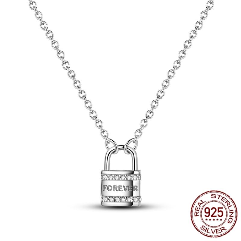 MULA Hote Heart Pendant Necklace 925 Silver Snake Neck Necklace Original Bracelet DIY Jewelry Fashion Luxury Women