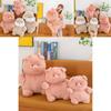 Adorable Plush Beaver Pig Animal Doll For Girls Decorative Pillow Gift