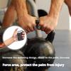 Anti-Slip Workout Grips Finger Trainer Ergonomic Rubber Hand Protector Gloves for Weight Lifting Pull-Ups Gym Training Exercise