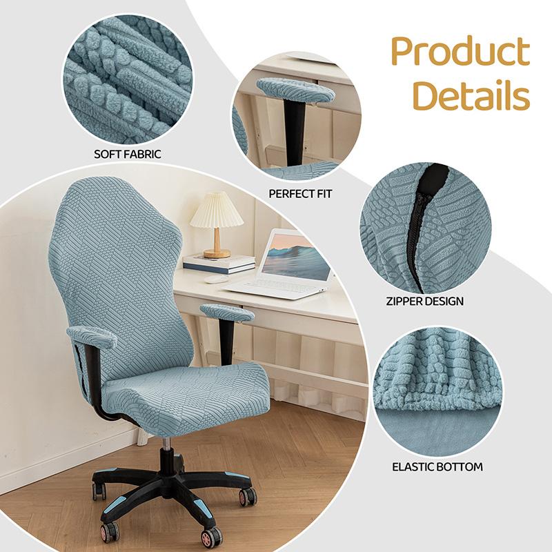 

Чехлы для игровых кресел с чехлом для подлокотников из спандекса, эластичные чехлы для сидений в интернет-кафе, барах, офисах, компьютерные кресла с защитой от пыли