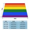 Gay Pride Rainbow Flag Blanket Super Soft Fleece Sofa Throw Blanket for Couch Bedding Outdoor Throws Bedspread Quilt