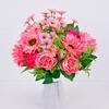 Artificial Sunflower Bouquet Wedding Decor Home Interior Photography Prop Silk Floral Arrangement