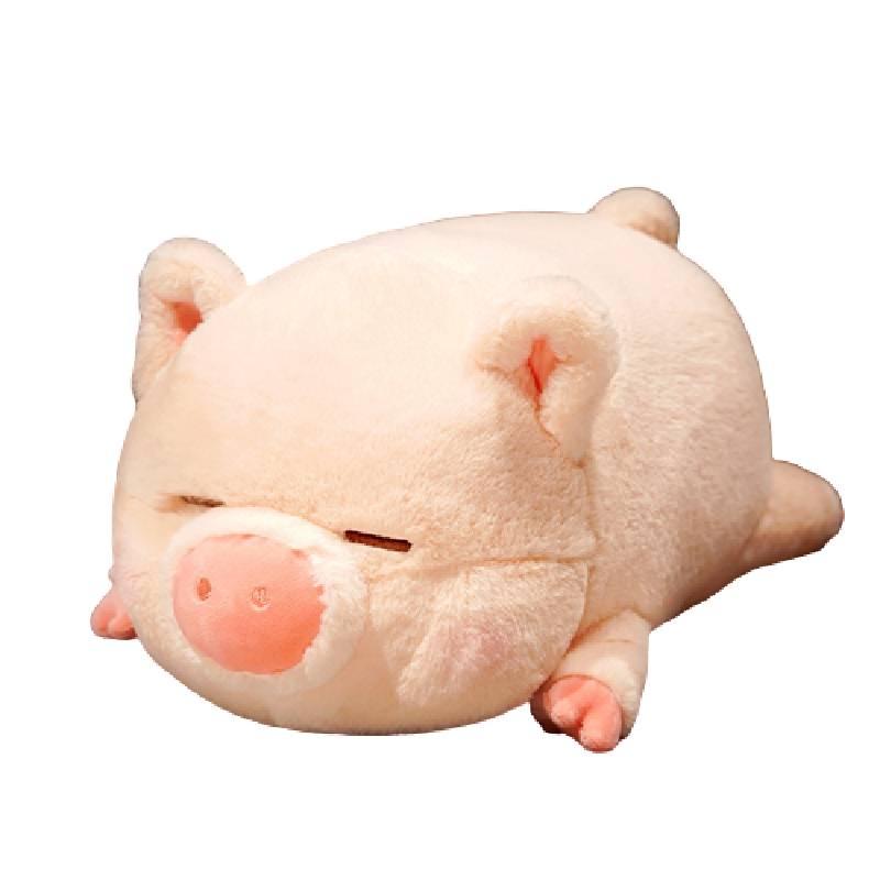 Cute Pink Pig Plush Toy Pillow For Girls And Children Short Plush And Pp Cotton Filling 40x22x20cm