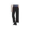 Adidas Lounge Wide Leg Knit Joggers Women Bottoms Black JJ3604