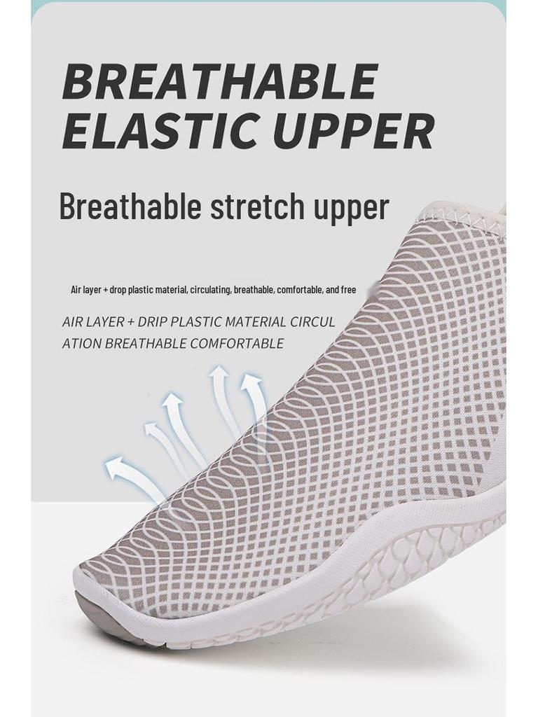 Unisex Strand- og Vannsportsko: Dykking, Snorkling, Vading, Svømming, Myke Anti-Kutt Barfot Hudsko