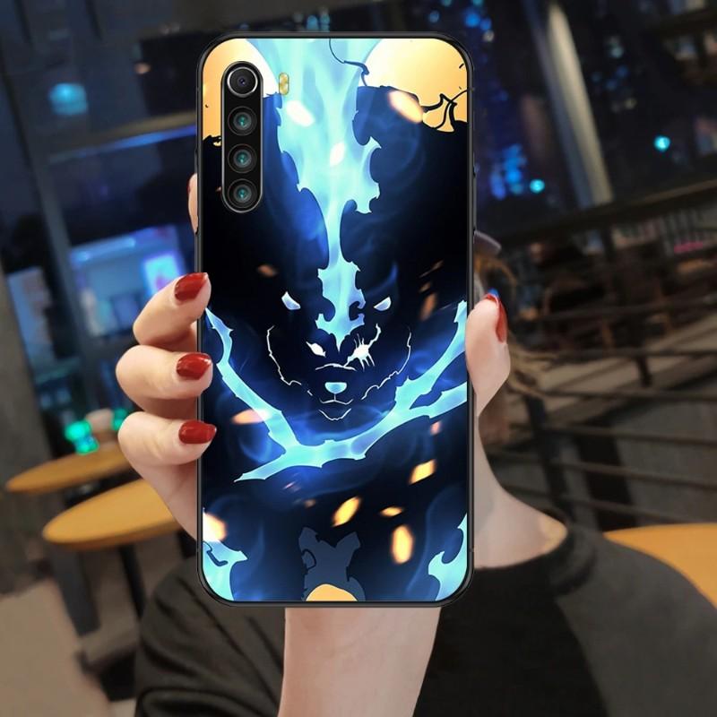 Cool Anime Solo Leveling Phone Case For Xiaomi Mi 12 11T 10T 9T Lite Pro Ultra Note 10 Poco F3 F4 X4 GT Soft Black Phone Cover