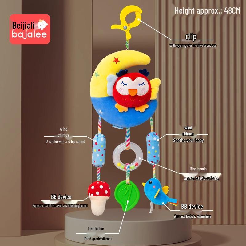 Baby Stroller & Crib Hanging Rattle Toy Wind Chime