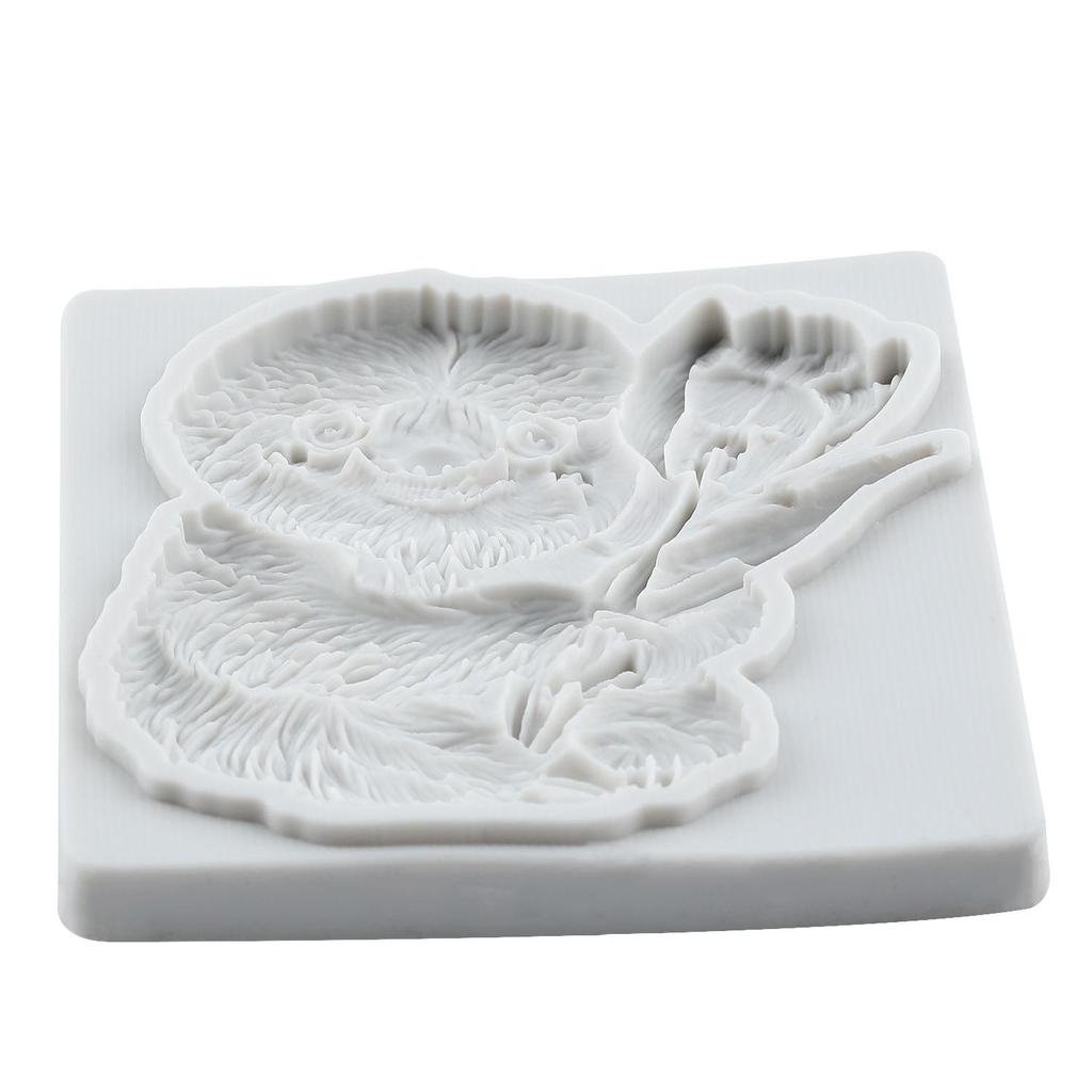 Sloth Silicone Mold Sloth Animal Fondant Molds Cake Decorating Tools Cupcake Topper Candy Sugar Craft Gum Paste Polymer Clay