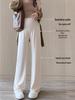 Spring/Autumn Maternity Wide-Leg Drawstring Pants for Early Pregnancy
