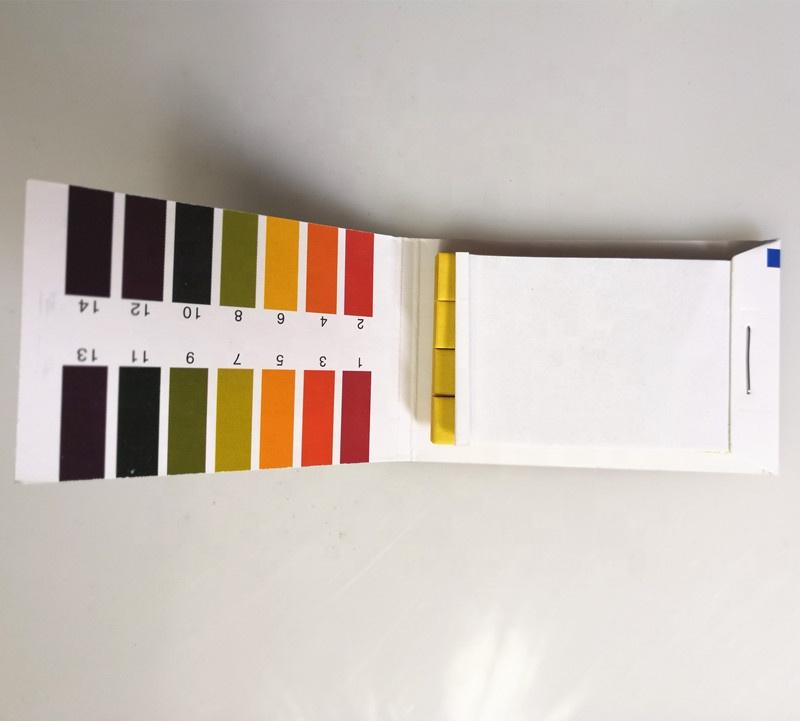 1-14 Universal Indicator Paper PH Test Strips English Version Full Range Litmus ph Test Strips Acidity PH Value Test Paper