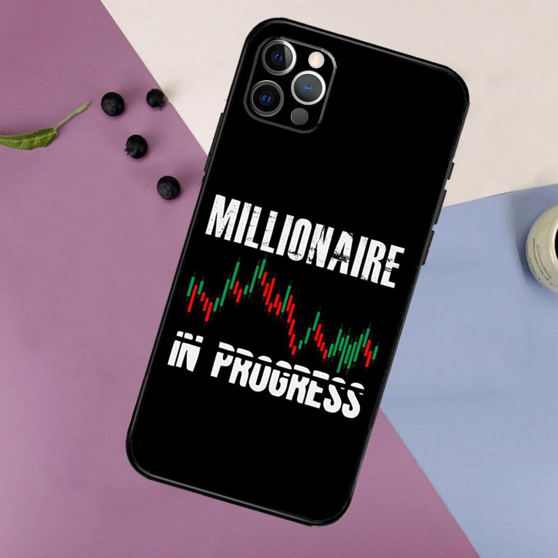 Day Trader Trader Trading Phone Case For iPhone 16 15 14 13 11 12 17 Pro Max mini 15 16 Plus 16e 17 Air Bumper Cover