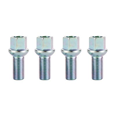 4pcs Automotive Wheel Bolts Corrosion Resistant Steel Construction Secure Fastening Replaces WHT001812 for Multiple Vehicle