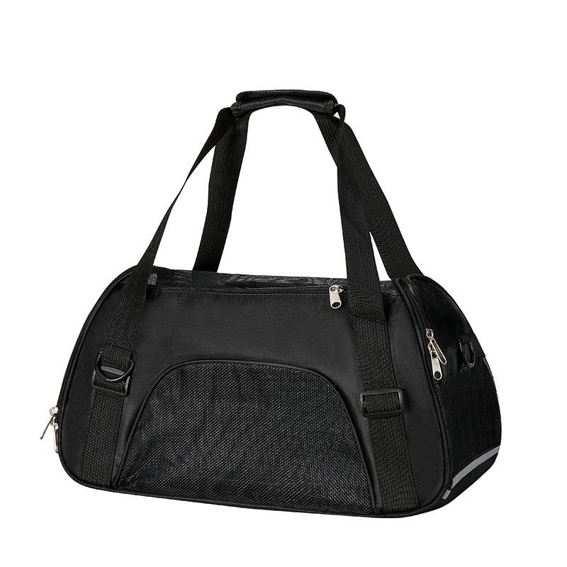 Durable Large Capacity Pet Backpack with Mesh - Portable for Cats & Small Dogs