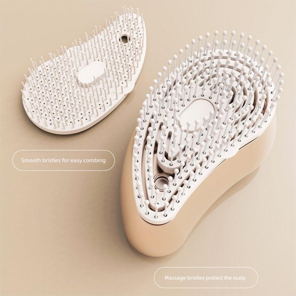 Antistatic Hair Growth Massager Vibration Function Scalp Massage Brush Bathroom