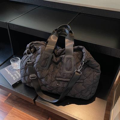 High Appearance Level, Simple and Fashionable, Large-capacity Quilted Sports and Fitness Bag, Casual and Trendy Handbag
