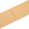 CUEA Door Sill, Universal Rubber Threshold Strip Free Assembly for Wheelchair(Cream Color)