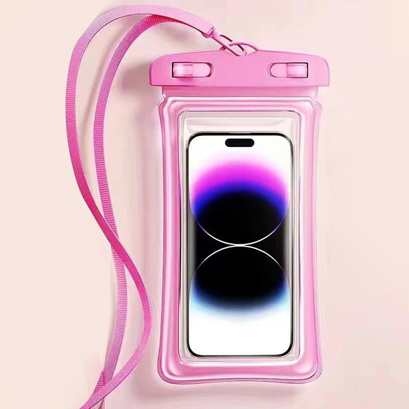 Transparent Waterproof Phone Case Touch Screen Sealed Bag Swimming Diving Phone Cover