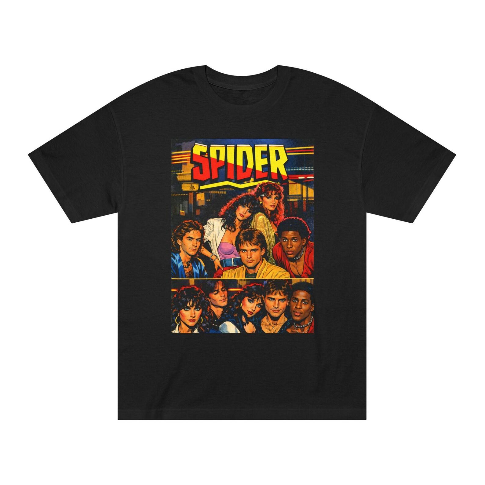 SPIDER Band T-Shirt | Spider and Between the Lines XL