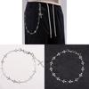 Retro Cross Metal Belt Chain For Adults Punk Gothic Jewelry Gift Accessory