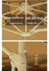Waterproof Sunshade Umbrella for Balcony, Advertising, Roman Style, Security Booth, Stall, and Courtyard