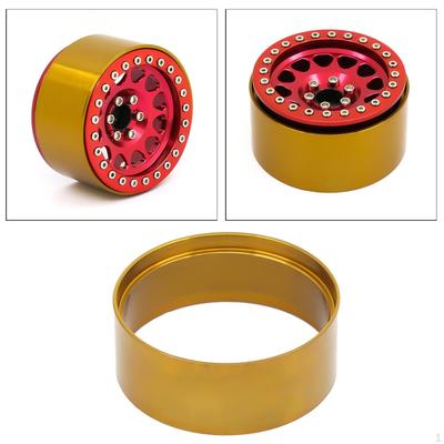 .9 "/2.2" Copper Wheel Hub Rings RC Car And Practical To Install