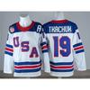 NHL Hockey Jersey USA Team Canada National Ice Uniform Cotton Sport Shirt Men