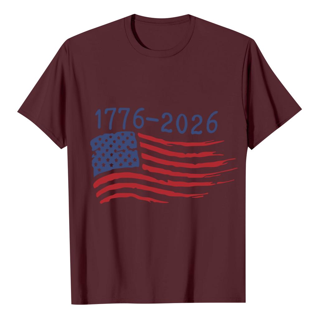 Women's Casual Letter Print Short-sleeved Top T-shirt