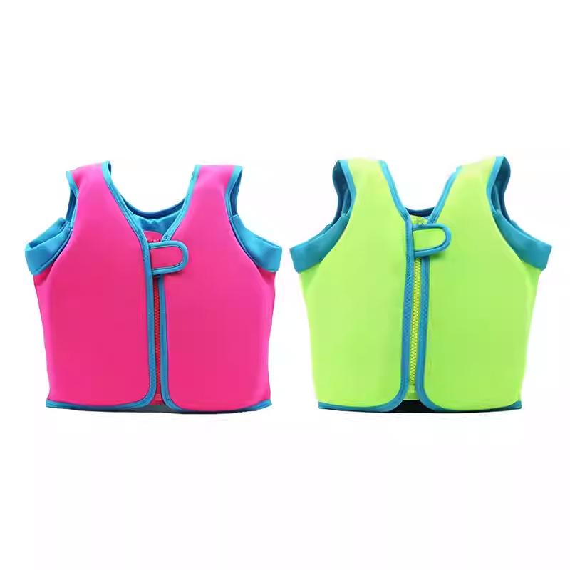 Kids' Bright Buoyancy Vest for Swimming Lessons