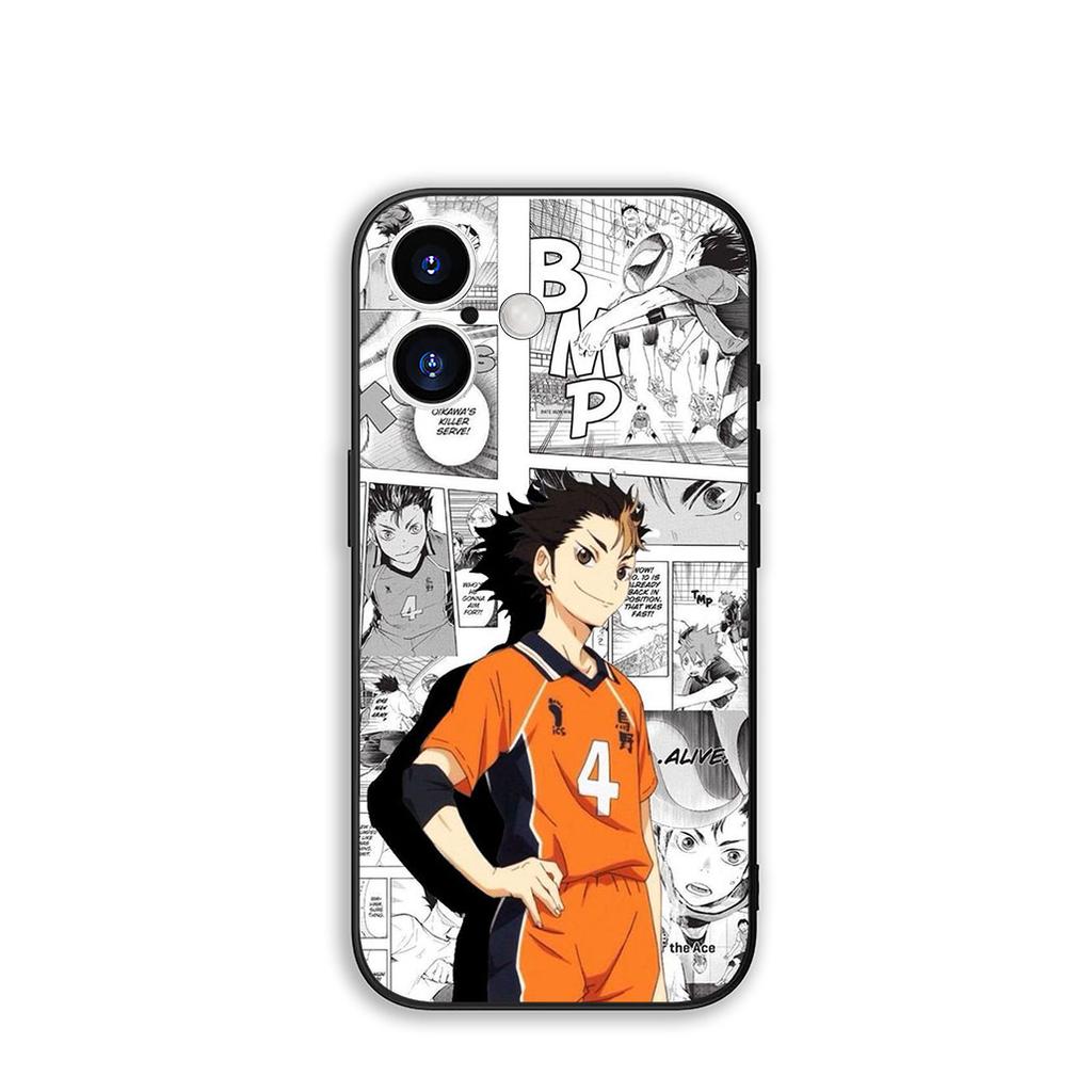 for Samsung Galaxy A36 A17 A26 A07 A35 A54 A53 A13 A33 A34 S8 S9 S20 S21 FE S10 Plus Case Toru Oikawa Haikyuus Hinata Shoyo