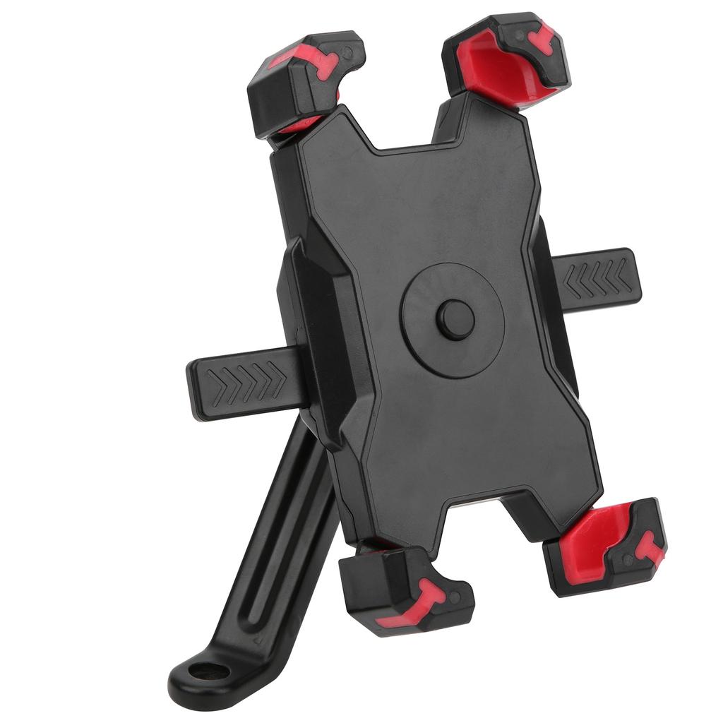 Bike Phone Stand Rotatable Navigation Locking Motorcycle Cycling Bracket Rearview Mirror