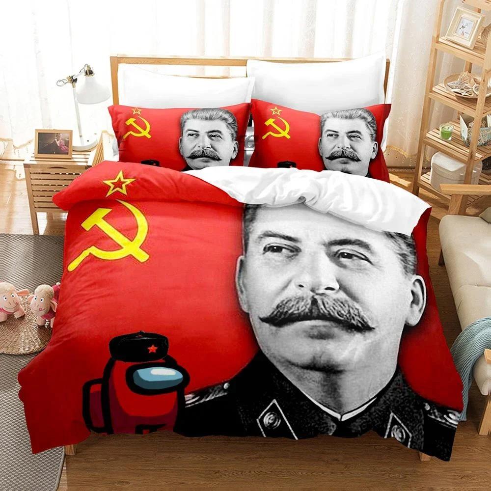 3D Druck Porträt Bettwäsche Set Bettbezug für Jungen Schlafzimmer Queen King Size Aldult Bettbezug Bettset Steppdeckenbezug Kissenbezug