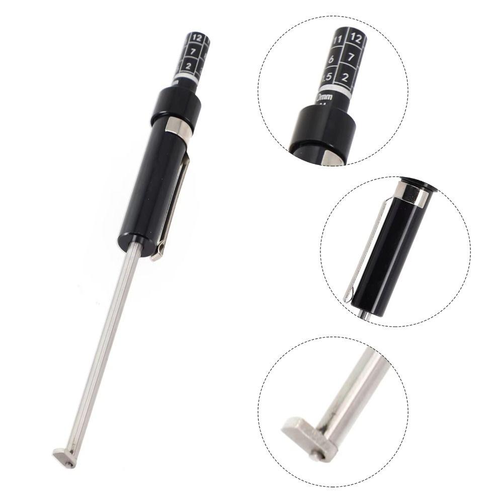 0.2 Inch Thickness Brake Pad Tester Accurate Brake Pad Inspection Tool Automotive Maintenance