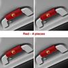 Car Handle Protection Case Suede Cover For Fiat Abarth 695 595 500 124 125 500C Series Car Roof Armrest Inner Door Pull Cover