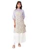 LIBERTY Floral With Scandinavian Nursery FREE [NAIGAI] Apron, Stylish, Water-Repellent, Pockets, Style, Tie-Back, Kitchen, Cafe, Apron, Women's,