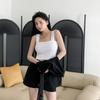 New ArrivalS Open Run Women S SleeveleSS Ribbed T ShirT Square Neck